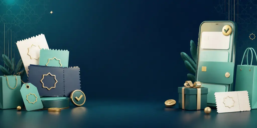 قسائم تسوق وحقائب وعروض رقمية تمثل التسوق الذكي مع CoboniKsa